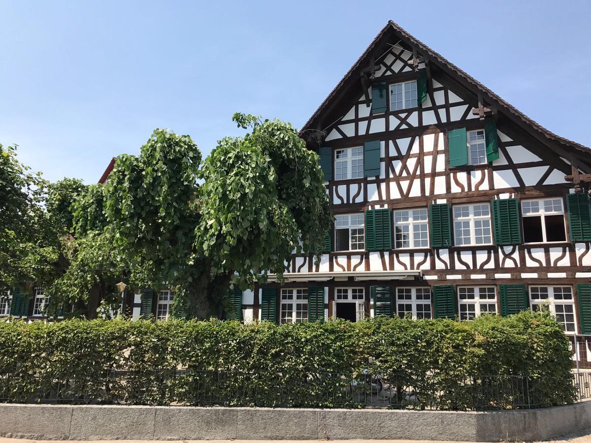 Gasthaus Zum Goldenen Kreuz Rafz Esterno foto